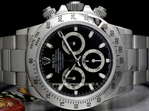 rolex cosmograph daytona 116520 quadrante nero|2008 rolex daytona 116520.